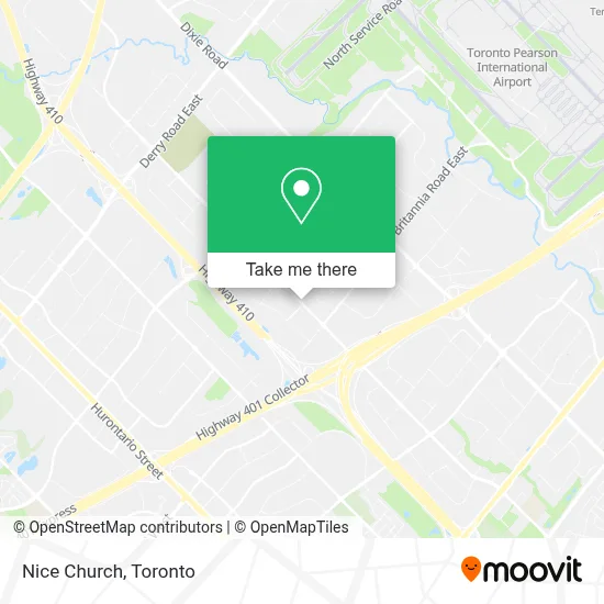 Nice Church map
