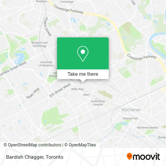 Bardish Chagger map