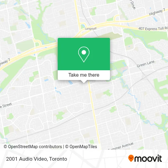 2001 Audio Video map