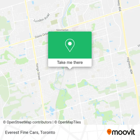 Everest Fine Cars map