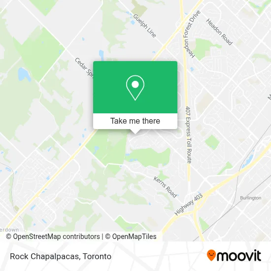Rock Chapalpacas map