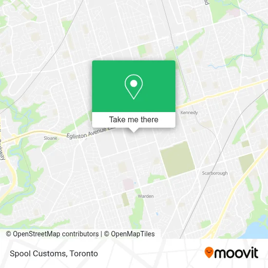 Spool Customs map
