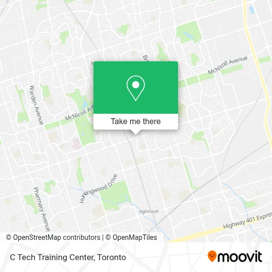 C Tech Training Center map