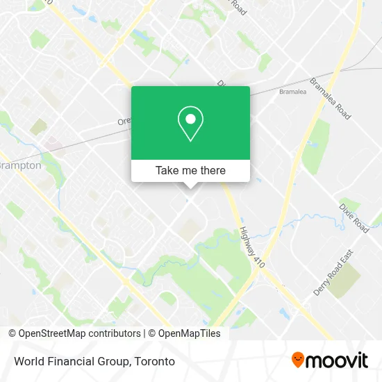 World Financial Group map