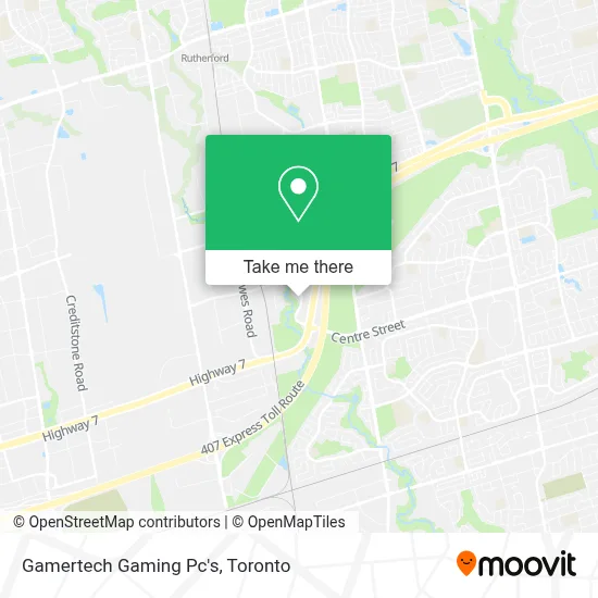Gamertech Gaming Pc's map