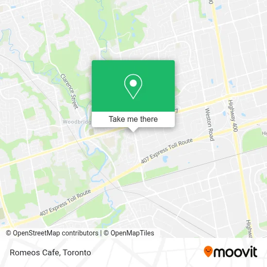 Romeos Cafe plan