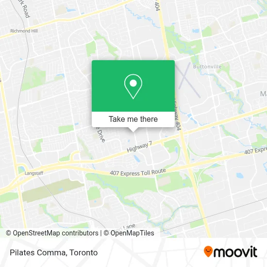 Pilates Comma map