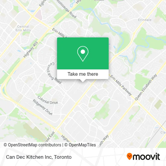 Can Dec Kitchen Inc map