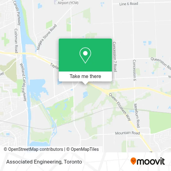 Associated Engineering map