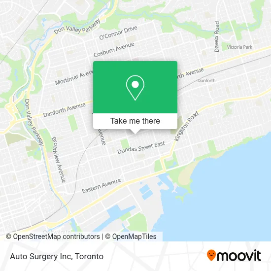 Auto Surgery Inc map