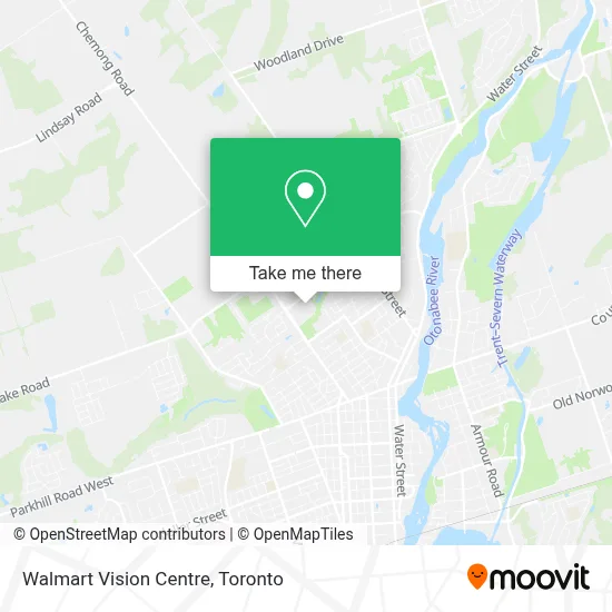 Walmart Vision Centre map