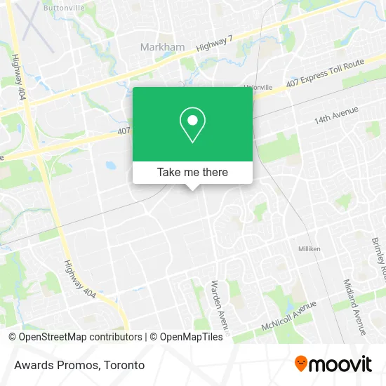 Awards Promos map