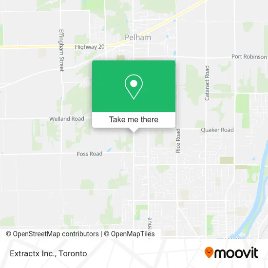 Extractx Inc. map