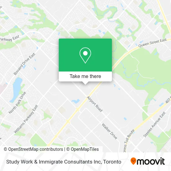 Study Work & Immigrate Consultants Inc map
