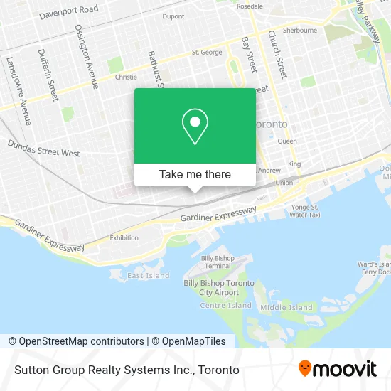 Sutton Group Realty Systems Inc. map