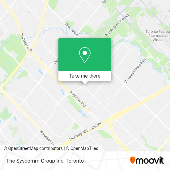 The Syscomm Group Inc map