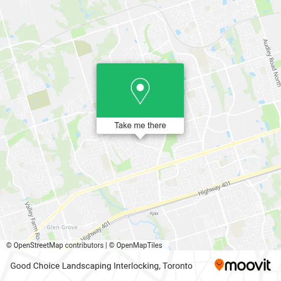 Good Choice Landscaping Interlocking map