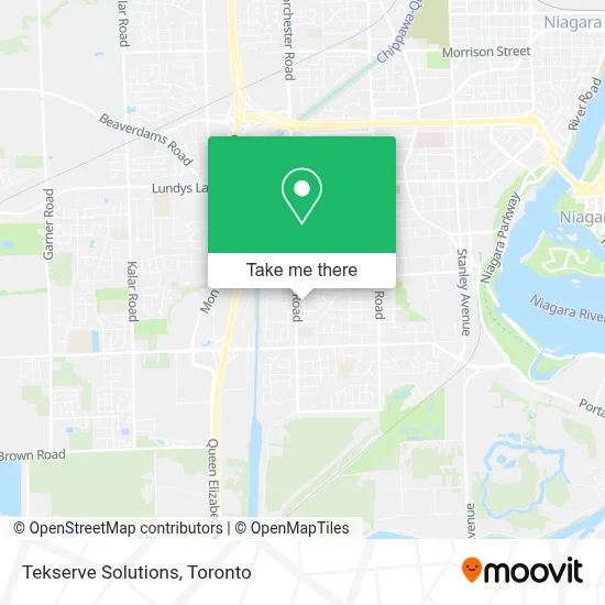 Tekserve Solutions map
