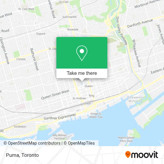 Puma map