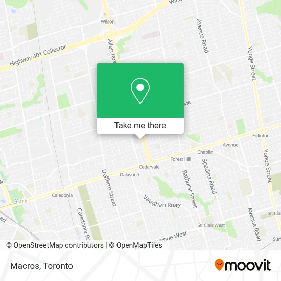 Macros map
