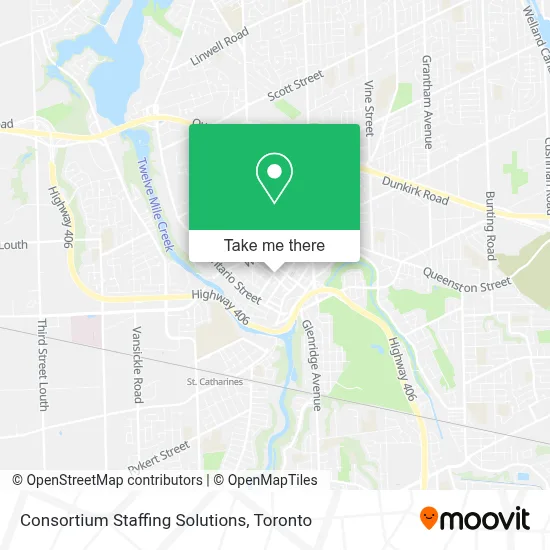 Consortium Staffing Solutions map