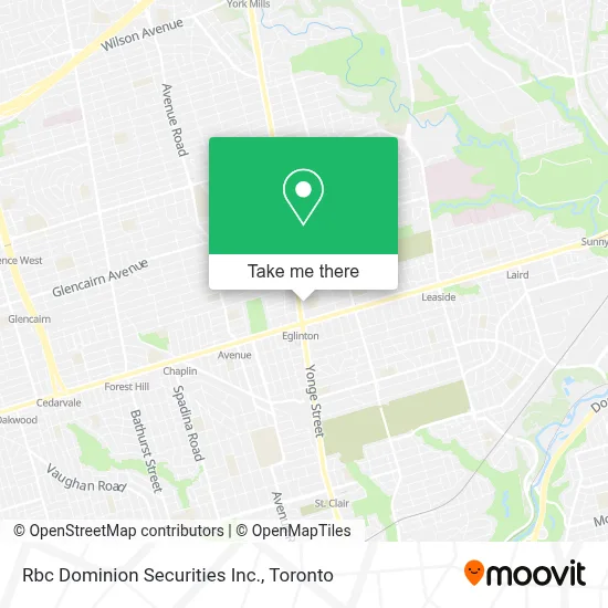 Rbc Dominion Securities Inc. map