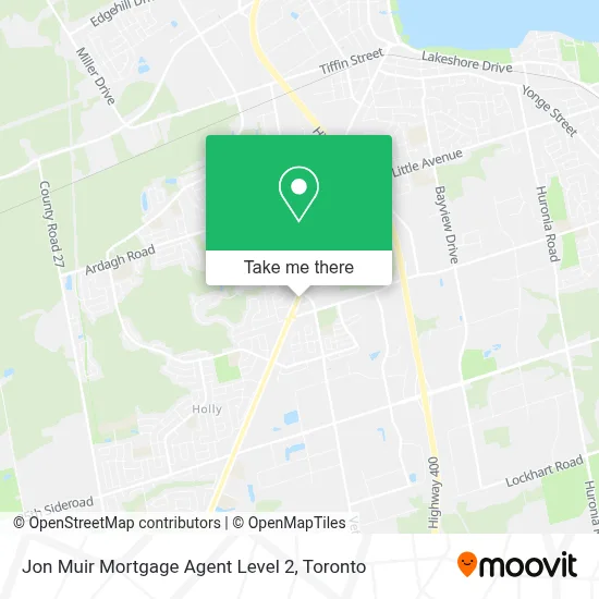 Jon Muir Mortgage Agent Level 2 map