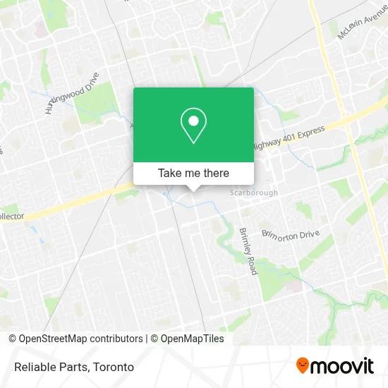 Reliable Parts map