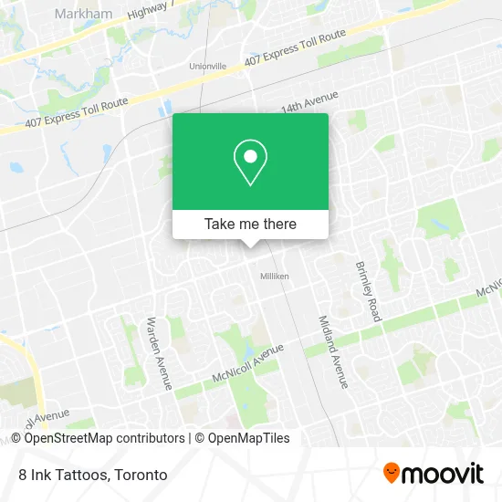 8 Ink Tattoos map