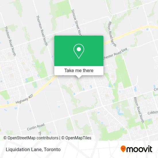 Liquidation Lane map