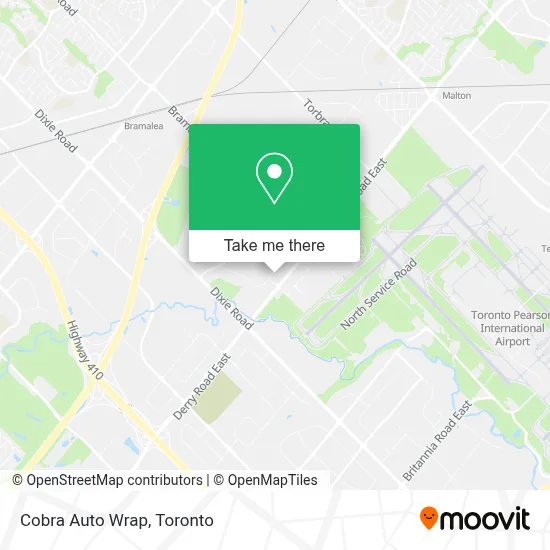 Cobra Auto Wrap map