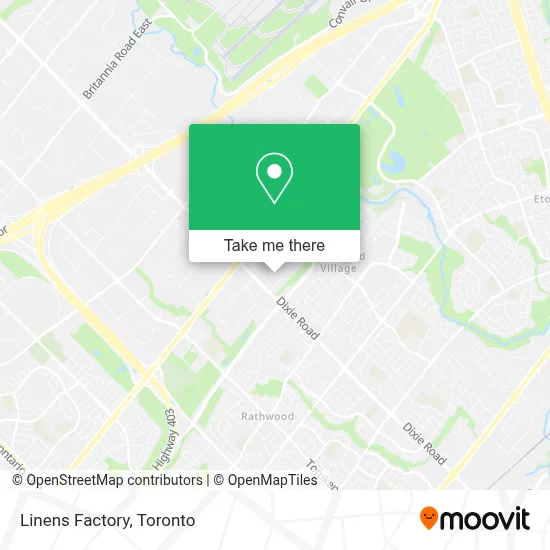 Linens Factory map
