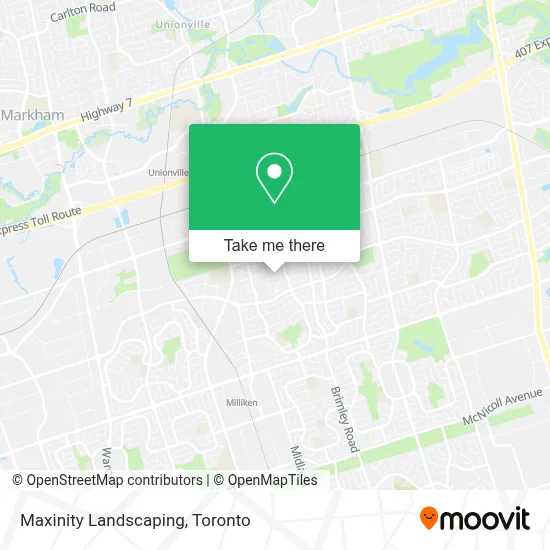 Maxinity Landscaping map