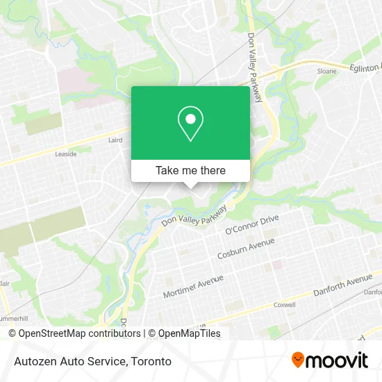 Autozen Auto Service map