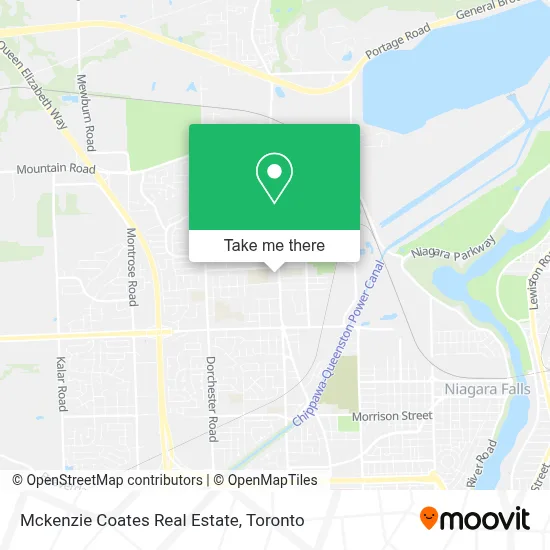 Mckenzie Coates Real Estate map