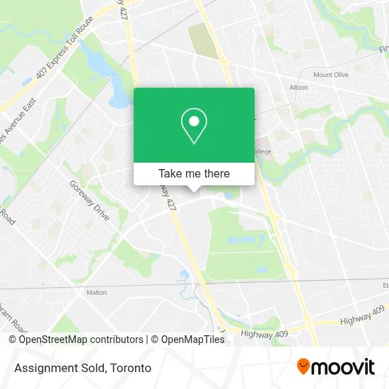 Assignment Sold map