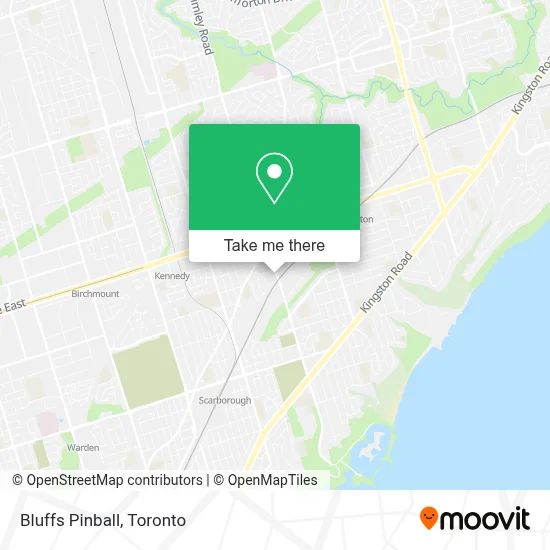 Bluffs Pinball map