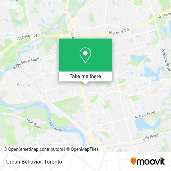 Urban Behavior map