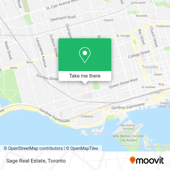 Sage Real Estate map
