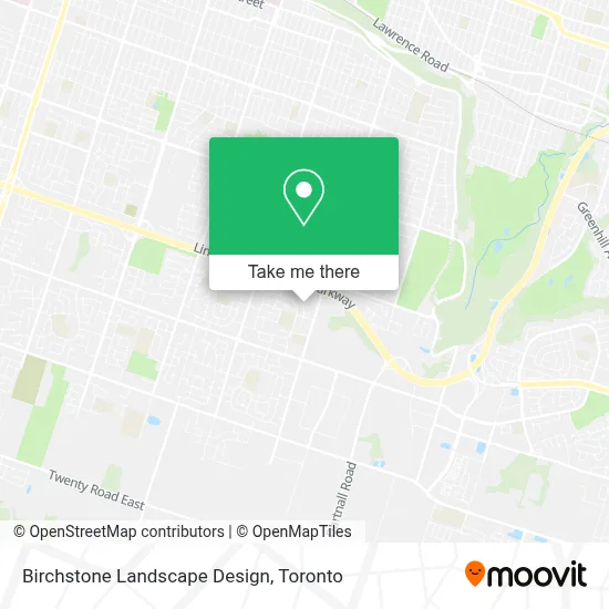 Birchstone Landscape Design map