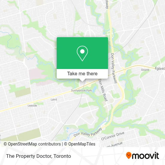 The Property Doctor map