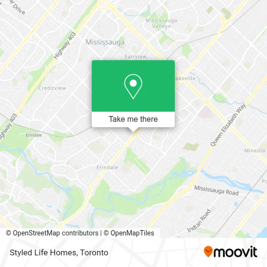 Styled Life Homes map