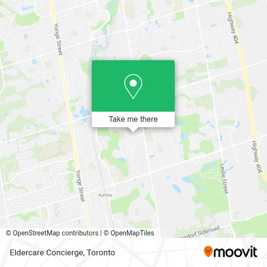Eldercare Concierge map