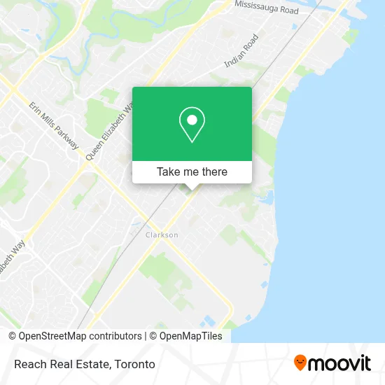 Reach Real Estate map