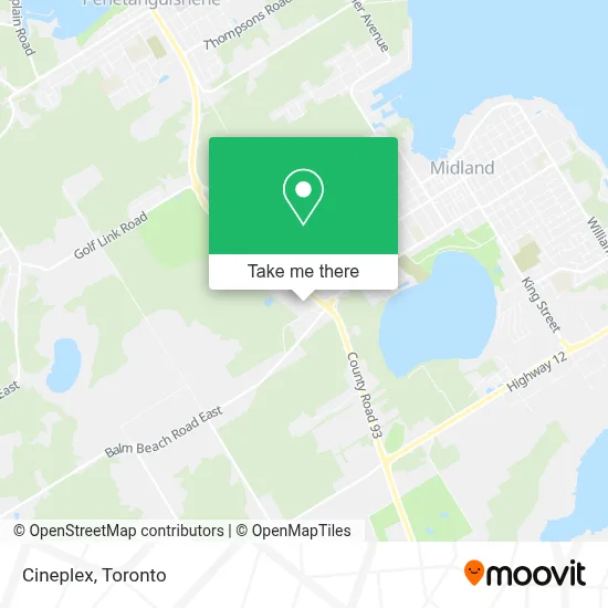 Cineplex map
