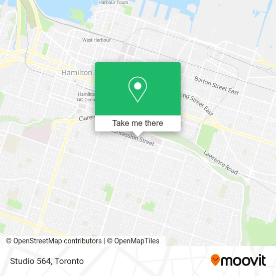 Studio 564 map