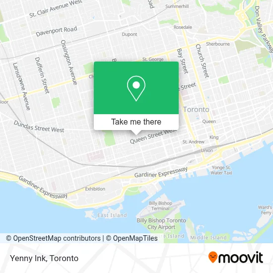 Yenny Ink map