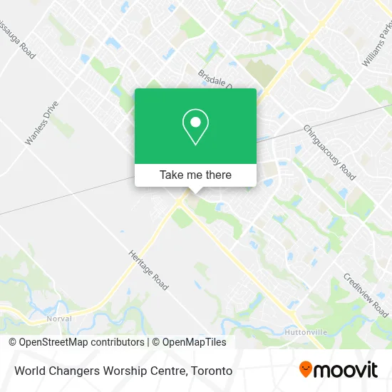 World Changers Worship Centre map