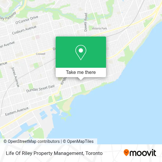 Life Of Riley Property Management map