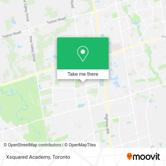 Xsquared Academy map